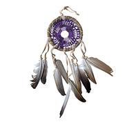 VIE Naturals Crochet Dream Catcher, 12cm, Purple, Multicolor, One Size