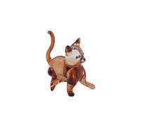VIE Naturals Hand Blown Glass Sculpture, Cat