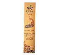 Vie Naturals Hand Rolled Incense, Pack of 20 Sticks, Rose