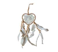 Vie Naturals Heart Shaped Dream Catcher, 9cm, Natural
