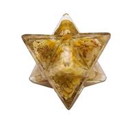 VIE Naturals Merkaba Star, Yellow Aventurine
