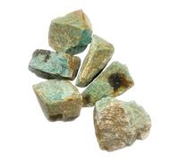 VIE Naturals Raw Rough Cut Crystals Pack, 1kg, Amazonite, One