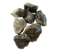 VIE Naturals Raw Rough Cut Crystals Pack, 1kg, Labradorite, One
