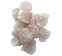 VIE Naturals Raw Rough Cut Crystals Pack, 1kg, Rose Quartz, One
