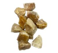 VIE Naturals Raw Rough Cut Crystals Pack, 1kg, Yellow Aventurine