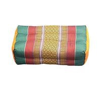 VIE Naturals Traditional Thai Kapok Yoga/Meditation Block/Cushion, Size 35x15x12cm - Assorted Colours