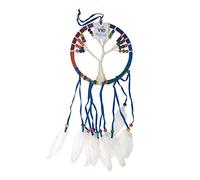 VIE Naturals Tree of Life Dream Catcher, 16cm, Rainbow Multicoloured
