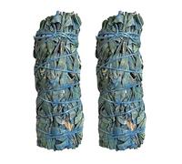 2x Nag Champa White Sage 4" Smudge Sticks