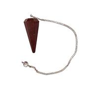 VIE Pendulum with Chain (Red Jasper)