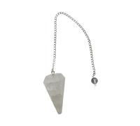 VIE Pendulum with Chain (White Agate)