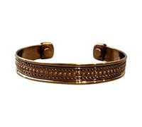 VIE Radiance, Pure Copper Magnetic Bracelet- Stylish, Adjustable, Comfortable Fit, Durable & Scratch-Resistant Cuff Bracelet for Men & Women | Elegant Unisex Jewelry for Daily Wear & Special Occasion