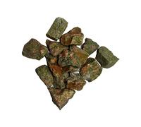 VIE Raw Rough Cut Crystals, 2-4cm, Pack of 6, Unakite