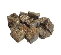 VIE Raw Rough Cut Crystals, 50-100g, Pack of 6, Pyrite