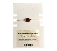 VIE Rudraksha Healing Bracelet, Yellow