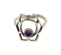 VIE Sacral Chakra Ring, Amethyst