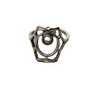 VIE Sacral Chakra Ring, Rose Quartz