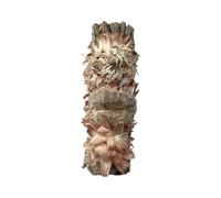 Sage Smudge Stick 4" (White Sage and Pink Sunflower 4")