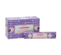 VIE Satya Incense Sticks, 12 Packs x 15g, Lavender