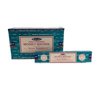 VIE Satya Incense Sticks, 12 Packs x 15g, Money Matrix