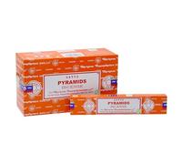 VIE Satya Incense Sticks, 12 Packs x 15g, Pyramids