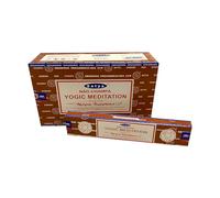 VIE Satya Incense Sticks, 12 Packs x 15g, Yogic Meditation