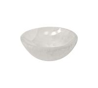 VIE Selenite Round Bowl, 10x10x3cm