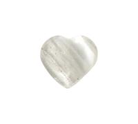 VIE Small Crystal Heart, 2-3cm, Clear Quartz