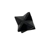 VIE Small Merkaba Star, 2cm, Black Agate