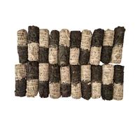 VIE Smudge Stick, Reversible Sage Black & White, Positivity 4", Pack of 20