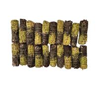 VIE Smudge Stick, Reversible Sage Green & Black, Money 4", Pack of 20