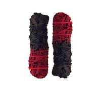 VIE Smudge Stick, Reversible Sage Red & Black, Love 4", Pack of 2