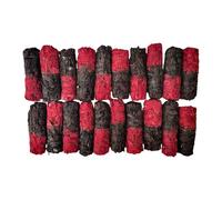 VIE Smudge Stick, Reversible Sage Red & Black, Love 4", Pack of 20