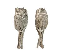 VIE Smudge Stick, Torch White Sage 4", Pack of 2