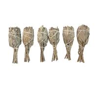 VIE Smudge Sticks, Torch White Sage 4", Pack of 6