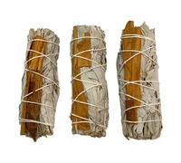 VIE Smudge Sticks, White Sage and Cinnamon 4", Pack of 3
