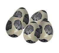 VIE Soapstone Egg, 5 Pcs, 6cm, Jungle Natural, Multicolor, One Size
