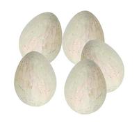 VIE Soapstone Egg, 5 Pcs, 6cm, Unpolished, Natural, Multicolor, One Size