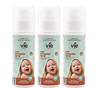 Vie Spray-On Anti Mosquito 100ml, Deet Free, Suitable for Children and Babies (3 Bottle)