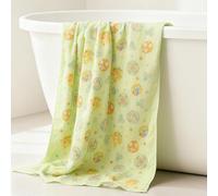 Vie TRIOMPHE Japanese Style Muslin Bath Towel, 100% Organic Cotton, Lightweight Quick Dry Towel for Travel Gym Yoga, Soft Absorbent Face Hand Towel, Sage Green, 60x120cm