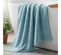 Vie TRIOMPHE Standard Zero-Twist Bath Towel 70x140cm, Long-Staple Cotton Serene Water Blue, Ultra-Soft Absorbent Hotel-Quality Towel, 330g, Machine Washable Bathroom Staple