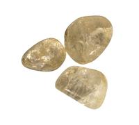 VIE Tumbled Crystals, Pack of 12, Citrine