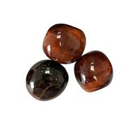 VIE Tumbled Crystals, Pack of 6, Red Tiger's Eye