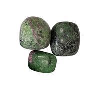 VIE Tumbled Crystals, Pack of 6, Ruby Zoisite