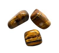VIE Tumbled Crystals, Pack of 6, Tiger's Eye
