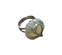 VIE Wire Wrapped Tree of Life Ring, 2cm, Opalite