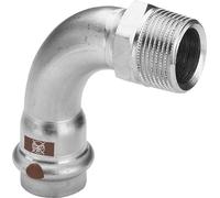 Viega 90 Degree Elbow With SC Temponox 1714 In 18Mm X R1/2 Stainless Steel