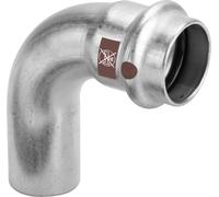 Viega 90 Degree Elbow With SC Temponox 1716.1 In 28Mm Stainless Steel