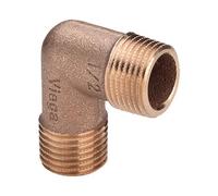 Viega Angle 90 Degrees 3091 In R1/2 X R1/2 Red Brass