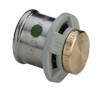 Viega Closure Plug With SC Sanfix P 2156 In 32Mm Red Brass
