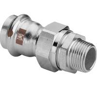 Viega Coupling With SC Temponox 1765 In 22Mm X R3/4 Stainless Steel
